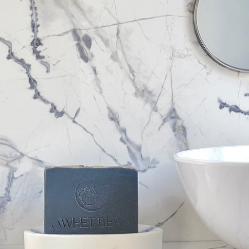 Handmade Charcoal Soap | Fragrance Free Soap | Sweet Beas US