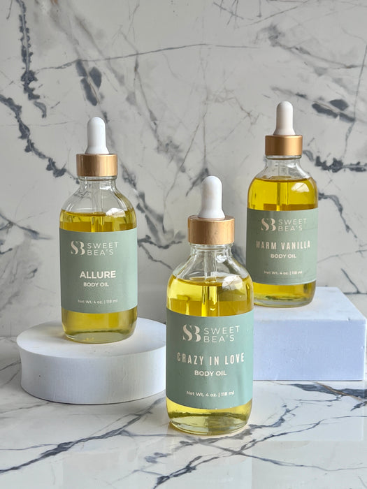 Body Oil Trio – 4oz (Set of 3)