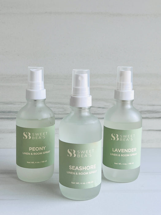 Room and Linen Spray Trio – 4oz (Set of 3)